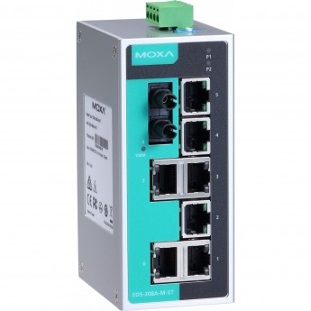 Коммутатор MOXA EDS-208A-M-ST