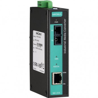 Медиаконвертер MOXA IMC-21A-S-SC
